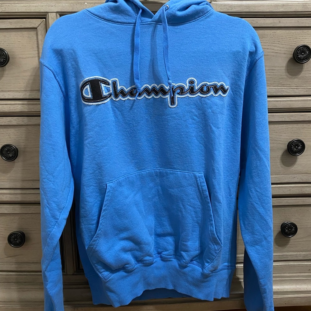 Blue Champion hoodie!